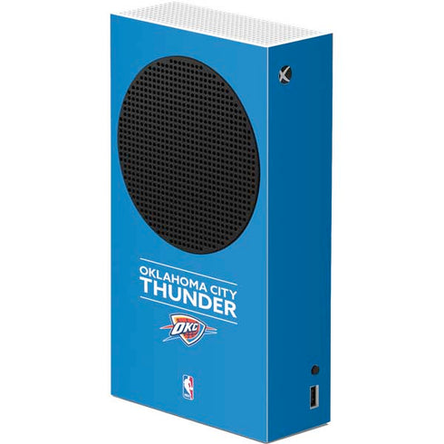 NBA Oklahoma City Thunder Standard - Blue Xbox Series S Console Skin
